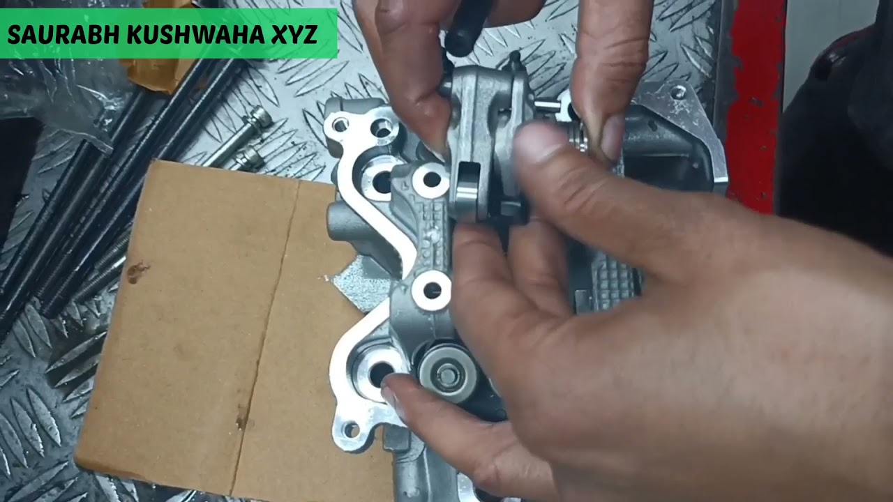 YAMAHA R15 V3 में VVA रॉकर लगाना सीखें.YAMAHA R15 version 3 calendar Head installation. #VVA #R15 V3
