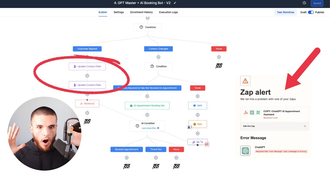 BRAND NEW: ChatGPT GoHighLevel Booking Bot Update: Automatically Follow-Up With Your Leads FOREVER!