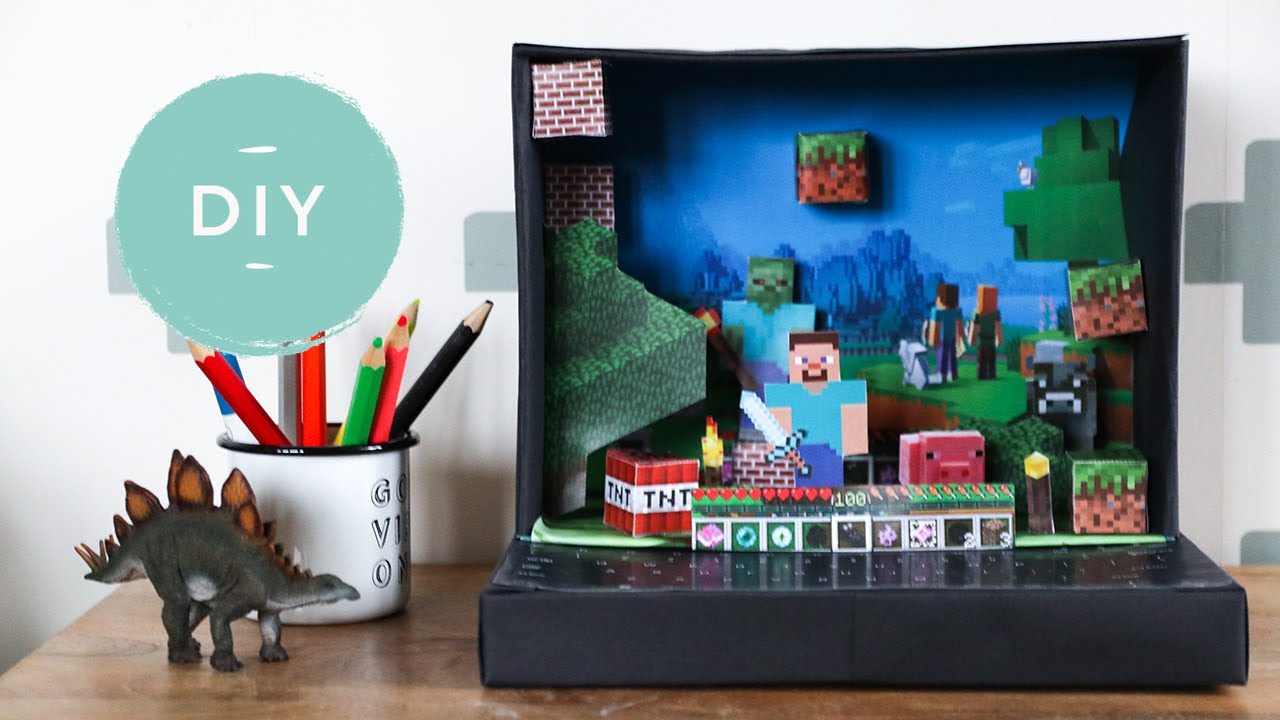 Minecraft surprise maken voor Sinterklaas