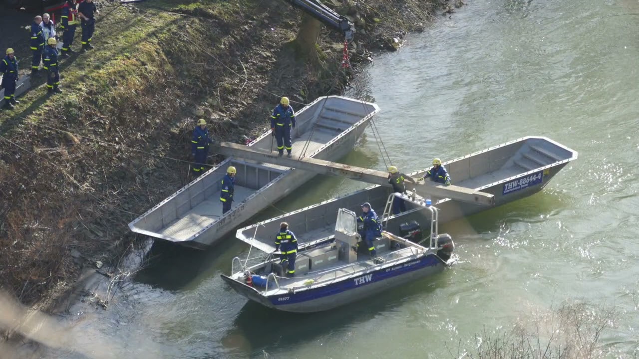 THW Team im Einsatz in Nachrodt