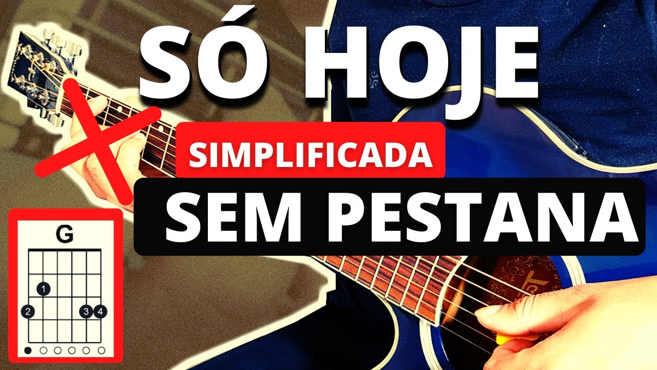 Como Tocar S&oacute; Hoje, Jota Quest No Viol&atilde;o (Simplificado e Sem Pestana)