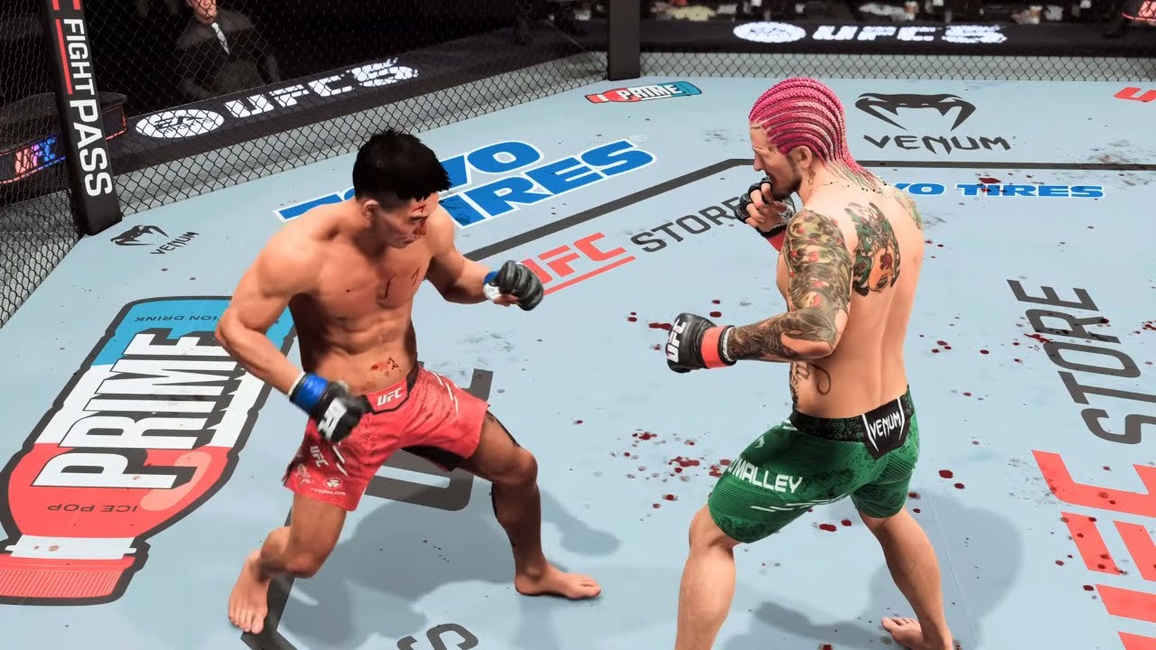 UFC 324: Sean O'Malley vs Song Yadong Full Fight | Bantamweight Title | UFC 5 Gameplay