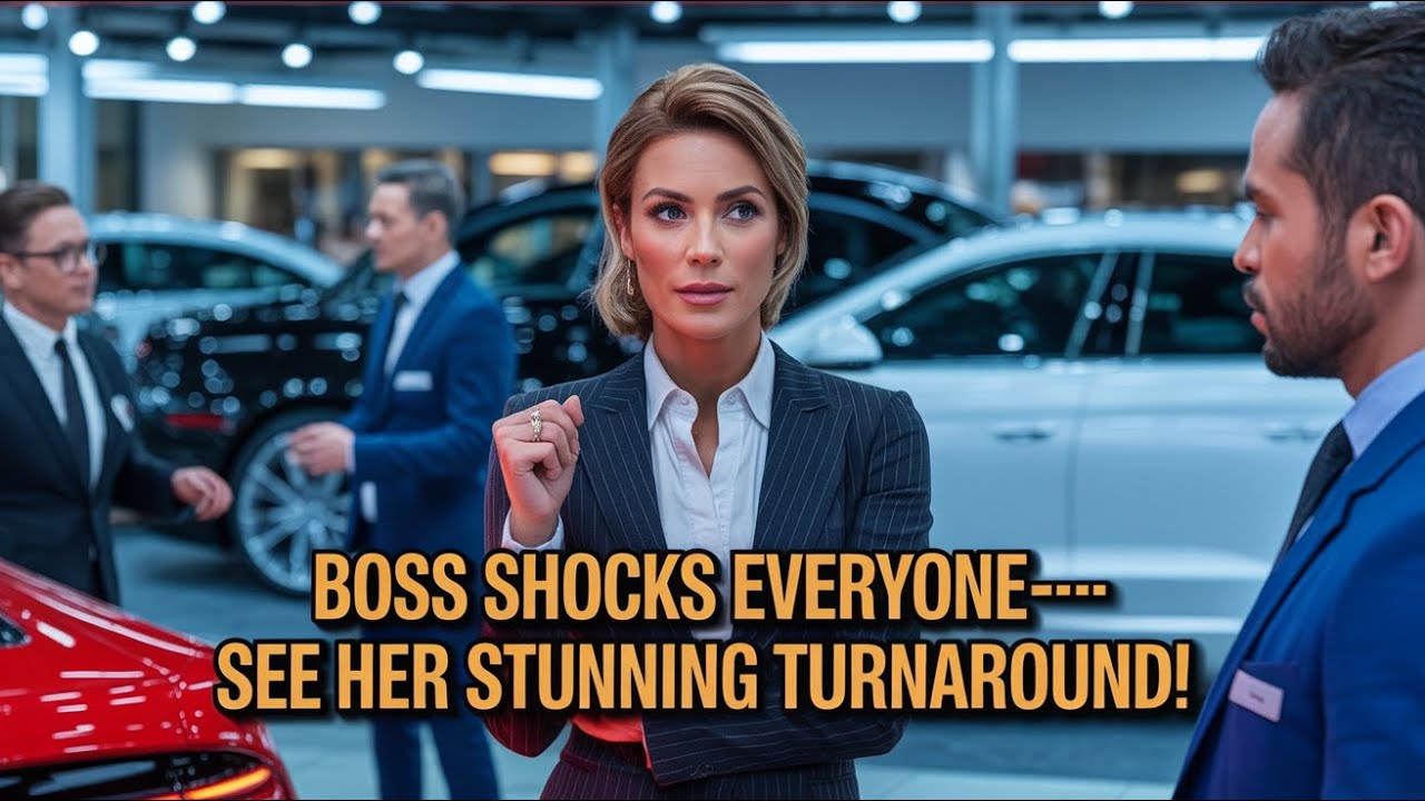 Undercover Boss EXPOSED in her own car showroom—discover the AMAZING transformation that follows!