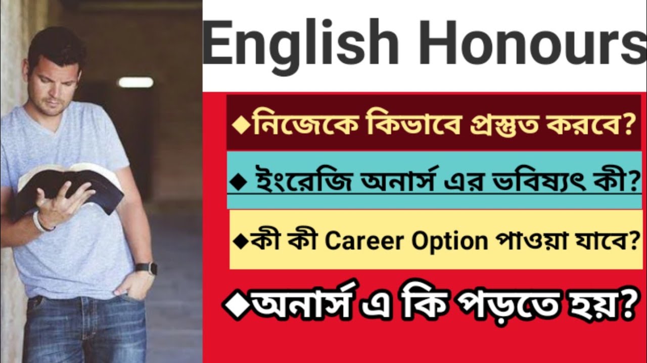 How to Prepare for English Honours?English Honours Career opportunities.Syllabus of English Honours