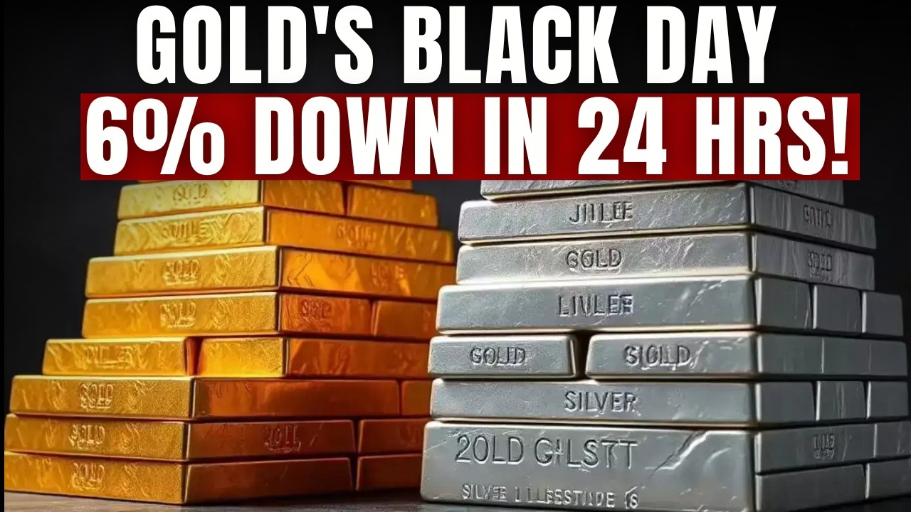 Черный день на товарном рынке | Падение золота и серебра | Что спровоцировало распродажу на фоне ...