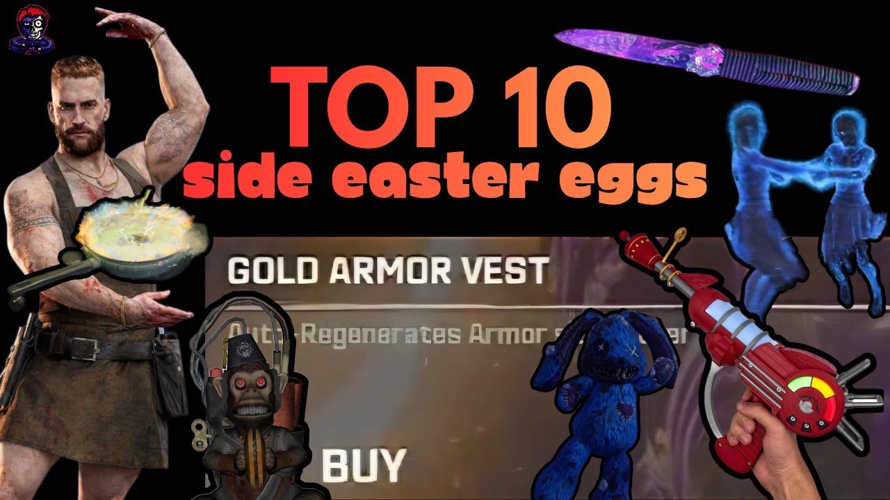 TOP 10 SIDE EASTER EGGS in Modern Zombies (Cold War - Black Ops 7)
