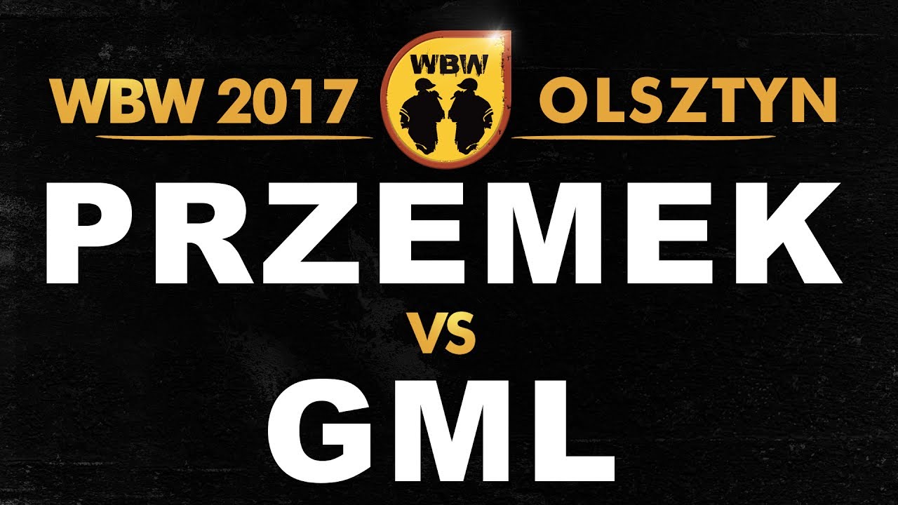 Przemek 🆚 Gml 🎤 WBW 2017 Olsztyn (freestyle rap battle) Baraż