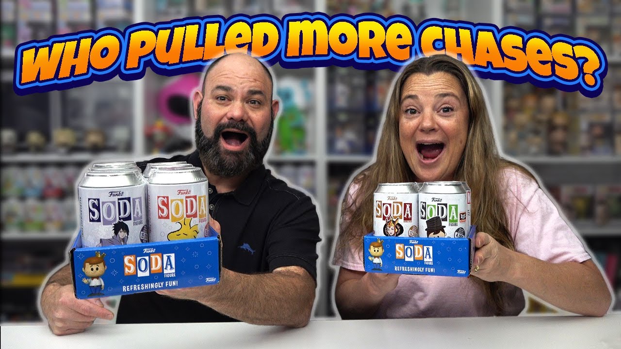 Funko Soda Chase Battle! Who Pulled the Most Chases?
