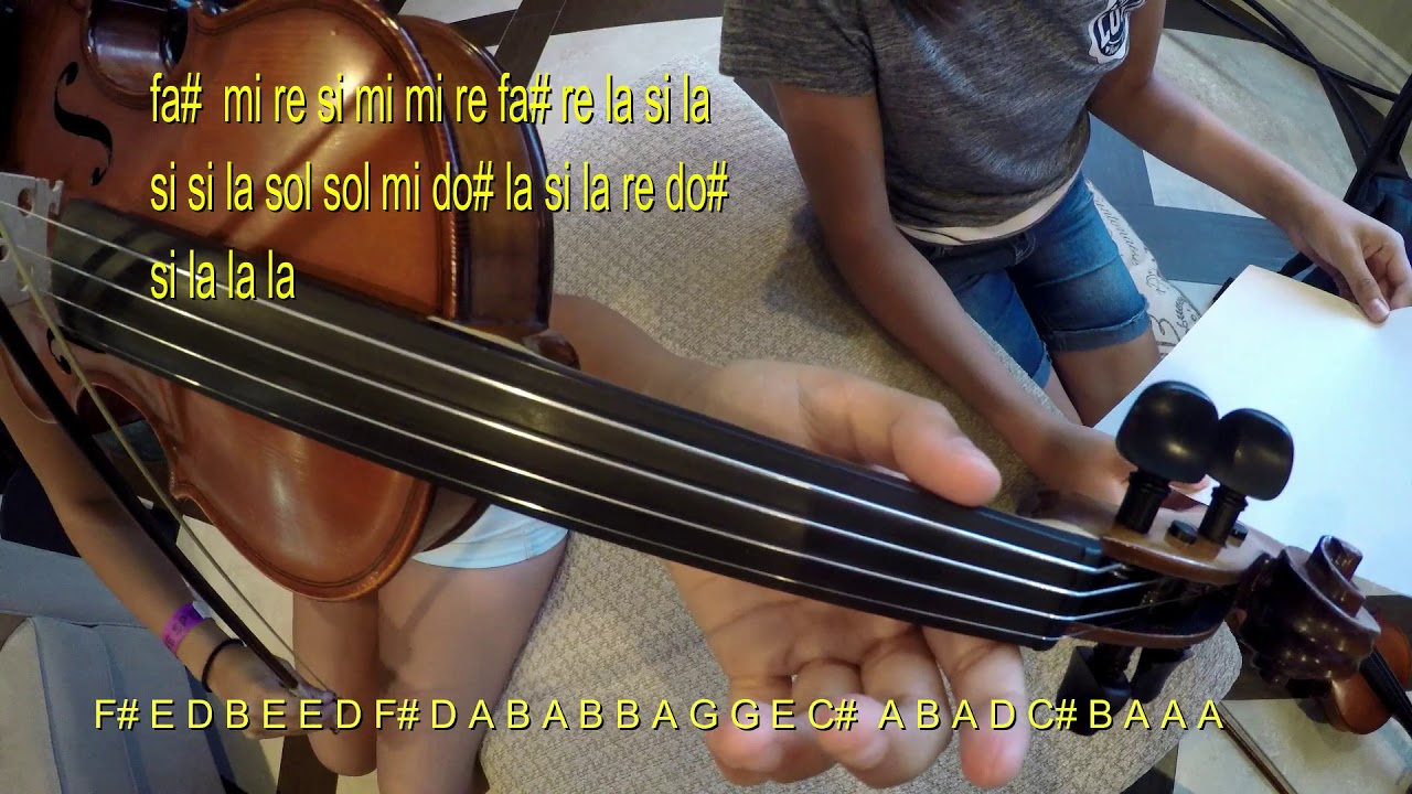 cielito lindo violin