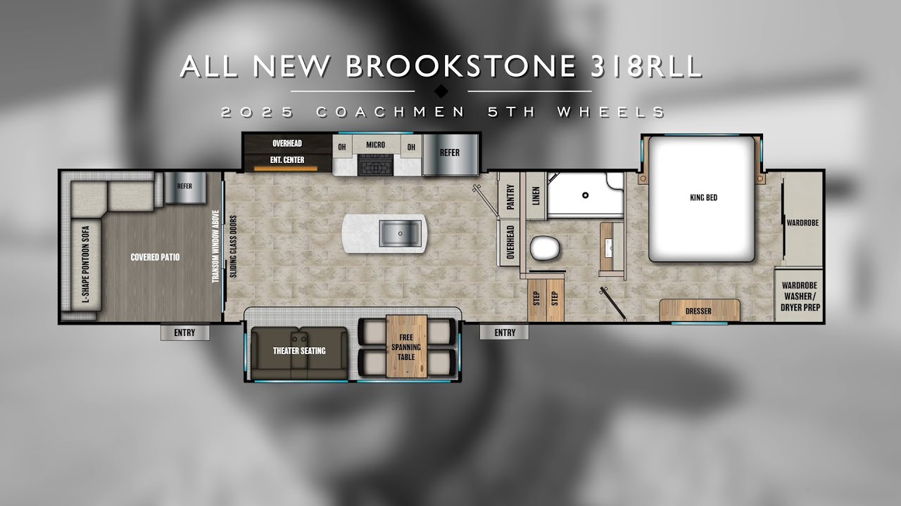 2025 Coachmen Brookstone 318RLL