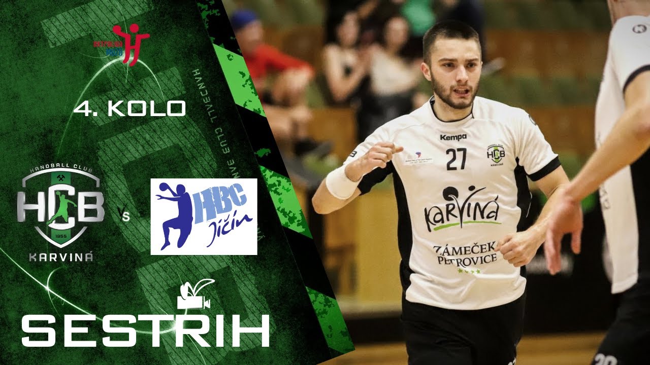 SESTŘIH: HCB KARVINÁ - HBC RONAL JIČÍN (4.KOLO - 2021/22)