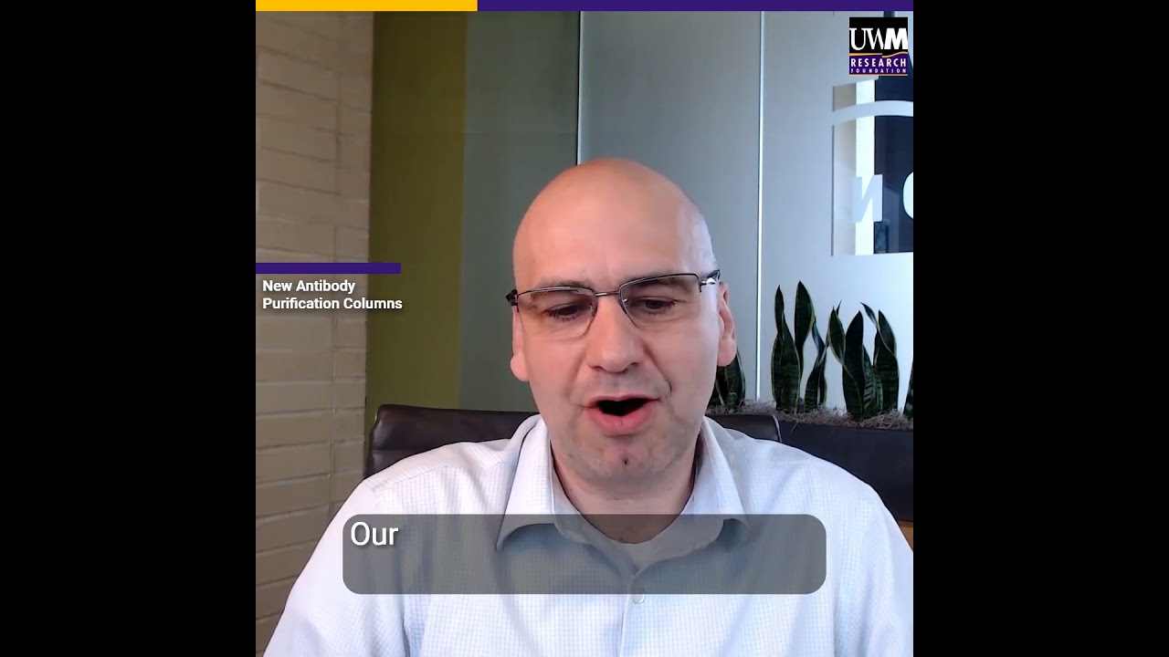 UWM Innovation Spotlight: Dr. Ionel Popa - Antibody Purification
