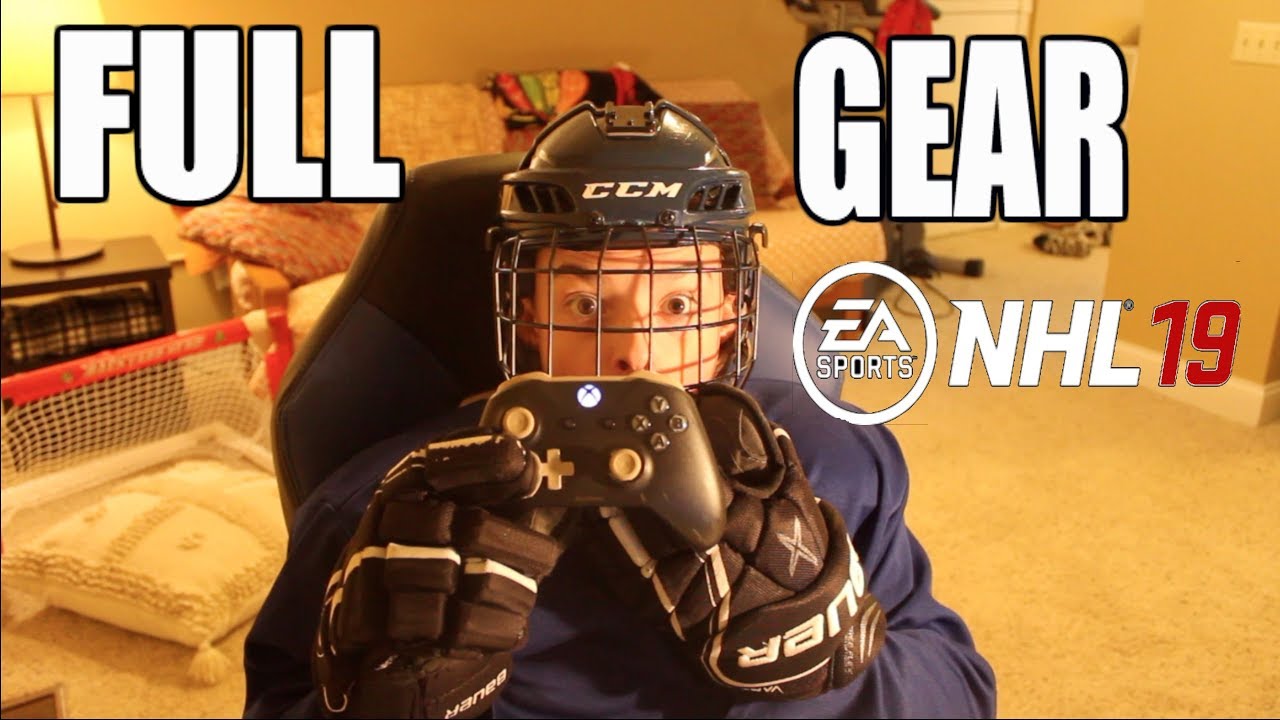 NHL 19 in FULL GEAR (CHALLENGE!)