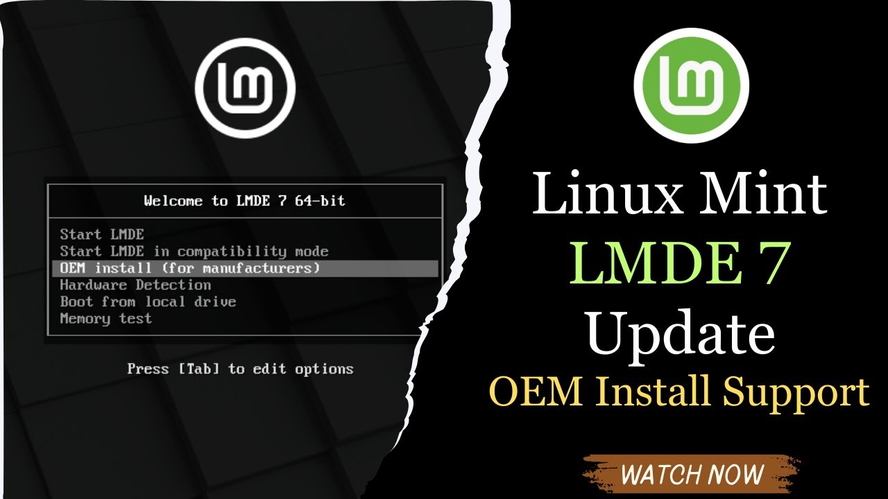 Обновление Linux Mint LMDE 7: поддержка установки OEM, улучшенный поиск Nemo!