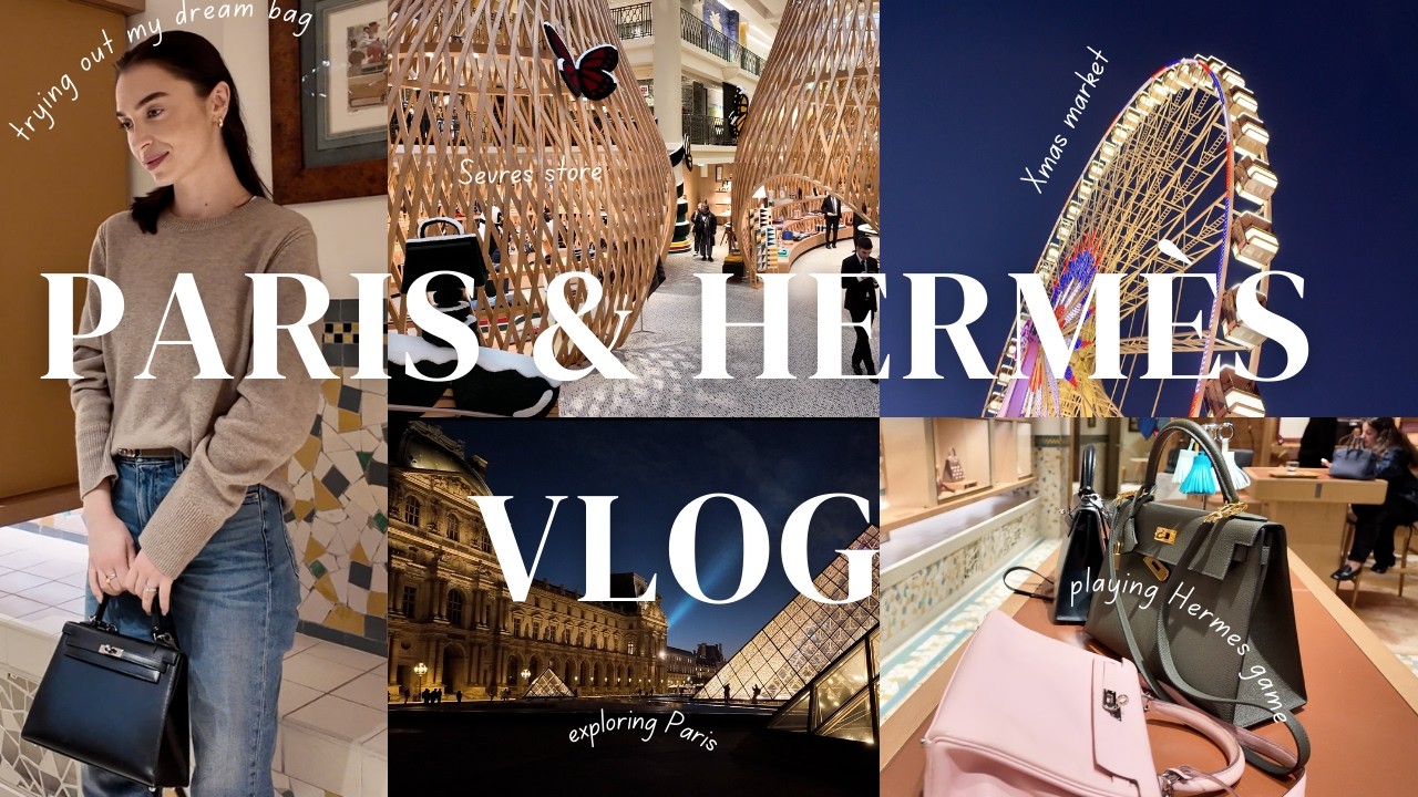 Buy an Hermès Quota Bag With Me in Paris: Exploring the City & Playing the Hermès Game