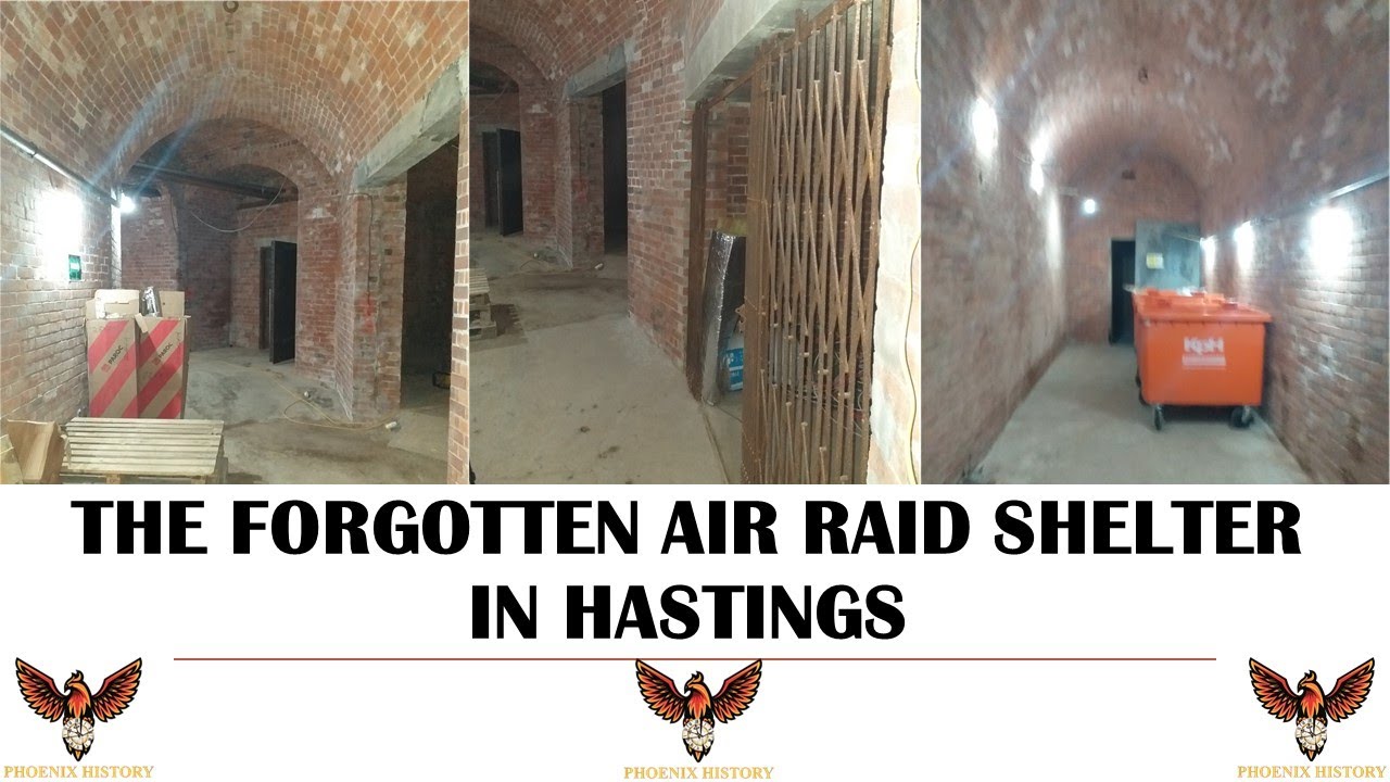 Underground Hastings Vaults Turned Air Raid Shelter