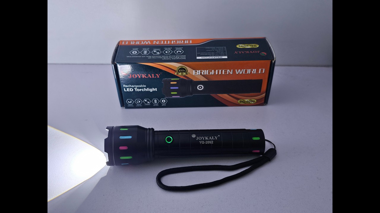 Rechargeable High Power Metal Body Torch Light