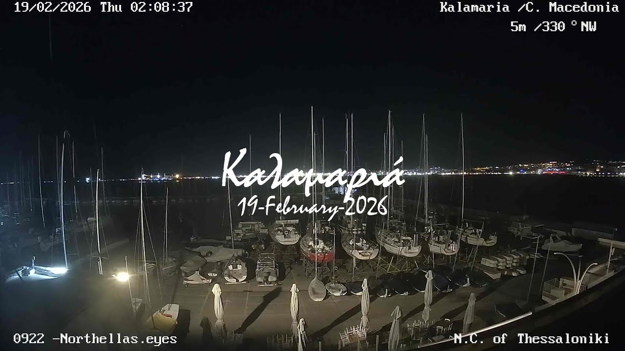 🐻‍❄️ 19-February-2026,Καλαμαριά Timelapse, Timelapses.gr 🇬🇷
