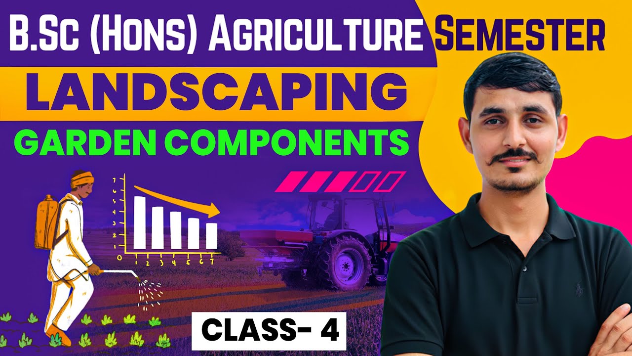 Landscaping | landscaping bsc agriculture 5th semester | bsc agriculture Landscaping