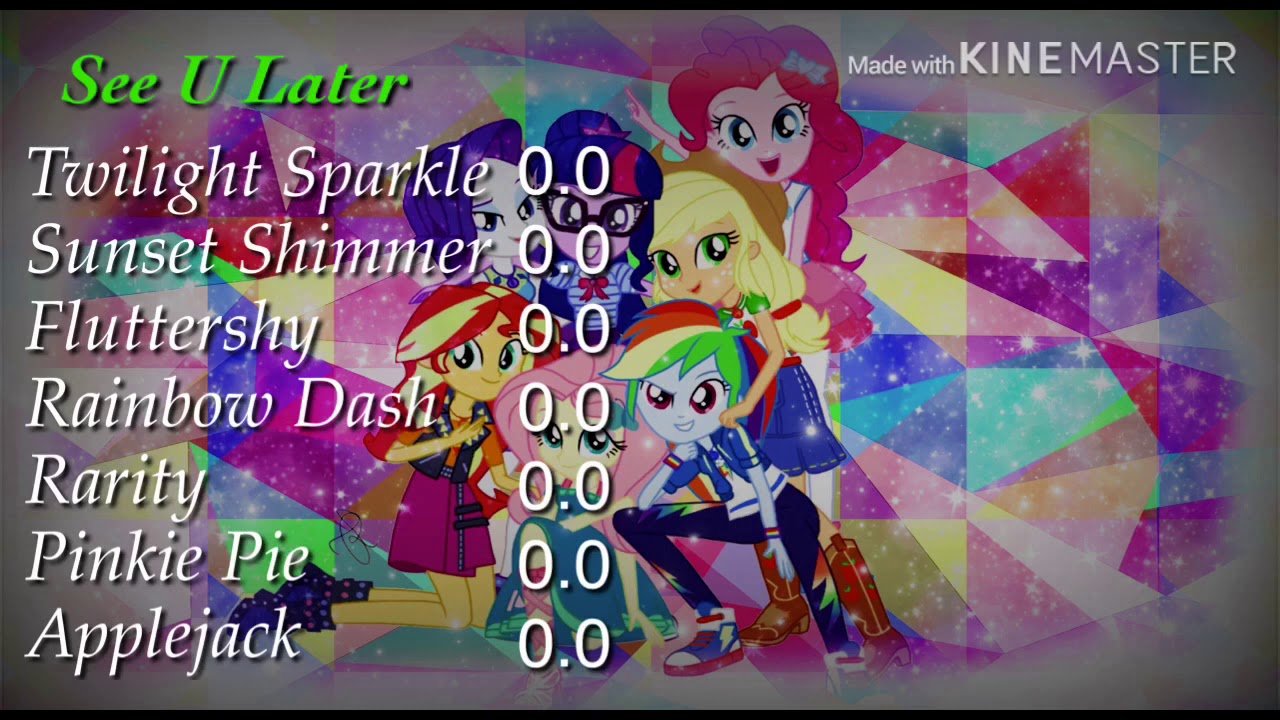 How would MLP sing Blackpink See U Later Line Distribution