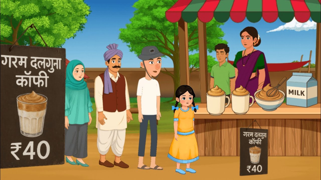 सर्दी में डैलगोना कॉफी बेचने वाली ग़रीब औरत की कहानी।”| Sardi me dalgona coffee bichna wali bahu