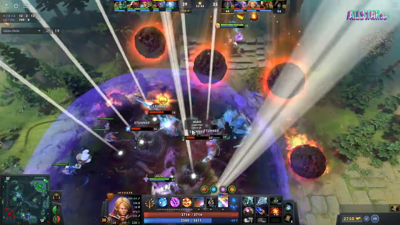 Invoker Void Refresher Combo