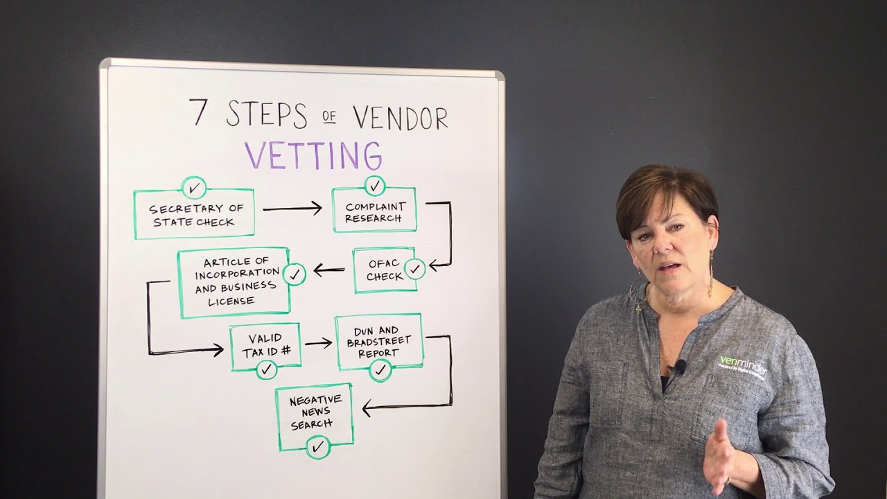 Third Party Thursday Video: 7 Steps of Vendor Vetting