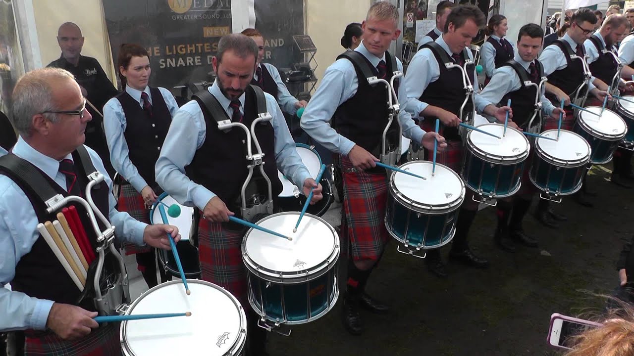Worlds 2014 - Jim Kilpatrick & Shotts Corps Drum Salute