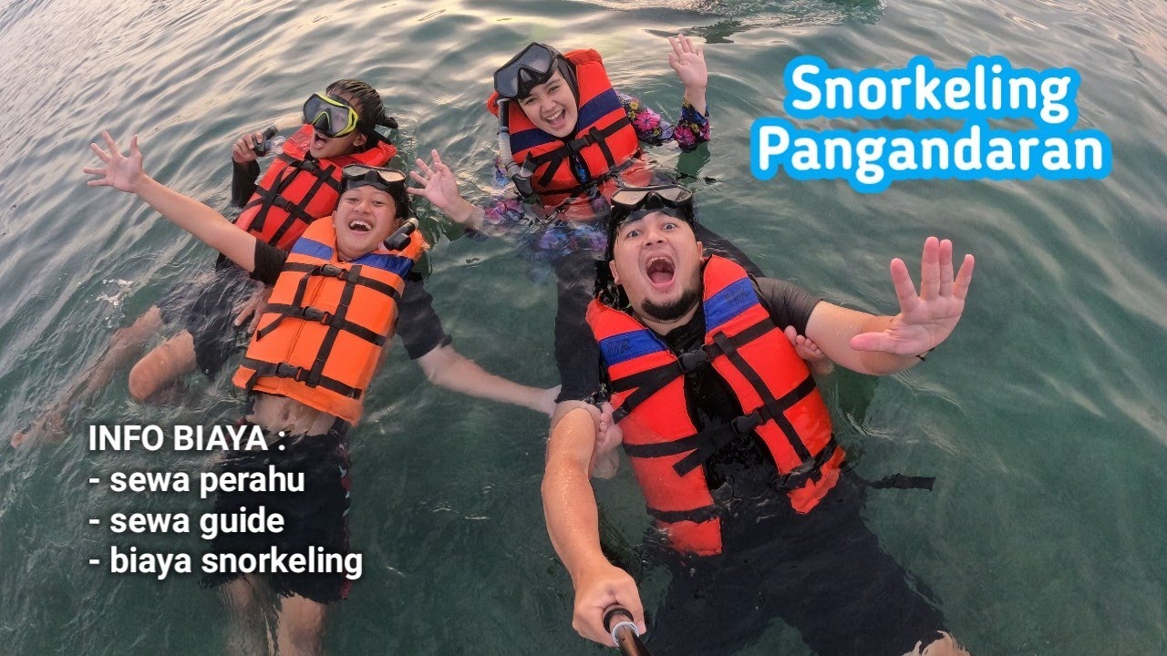 Momen Snorkeling Pantai Pangandaran, Update Biaya Perahu, Biaya Snorkeling & Guide?