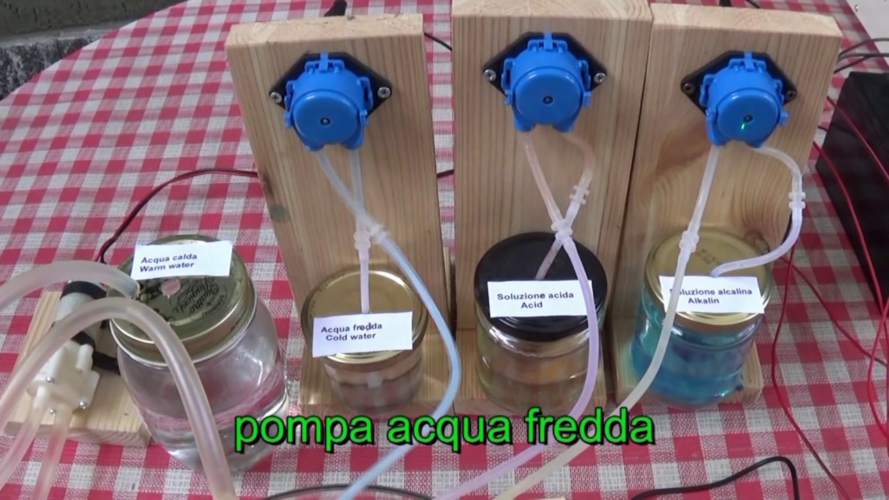 gestione PH e temperatura di un liquido - powered by Arduino - progetto L1
