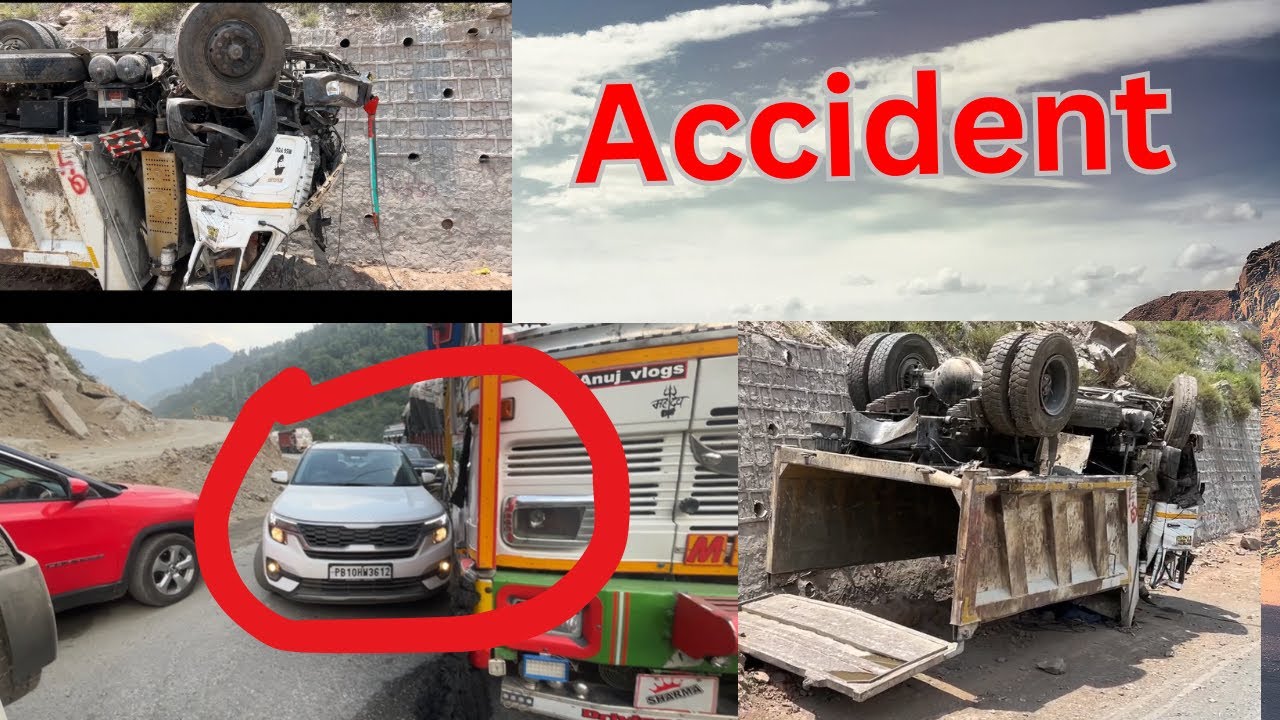 Accident Ladakh Trip | Car Wala Pagal Ha Kya😡| Convy Ho Gyi |  Going To Ladakh | Thanks For 50k ❤️