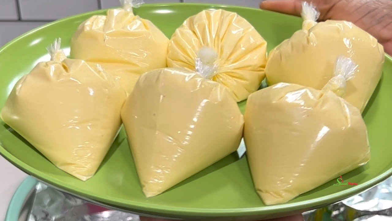Mango Abele Walls Ghanaian Milk & Mango IceCream with just a few Ingredients