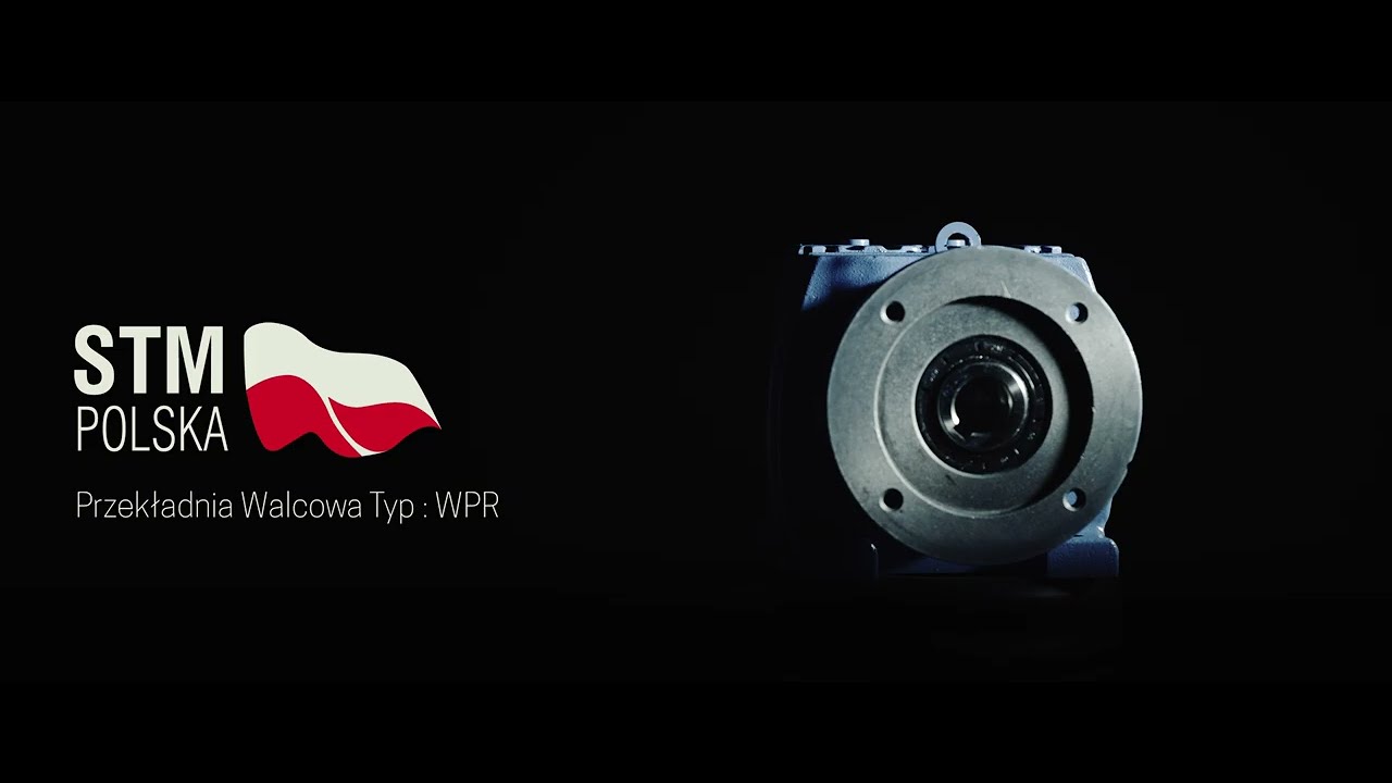 Przekładnia walcowa prosta WPR Motoreduktor walcowy prosty WPR STM POLSKA