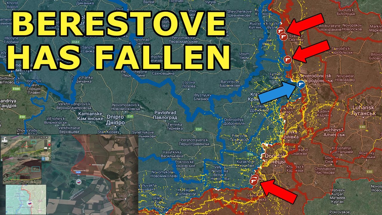 Berestove Has Fallen | Russian Forces Initiate Zherebets River Offensive
