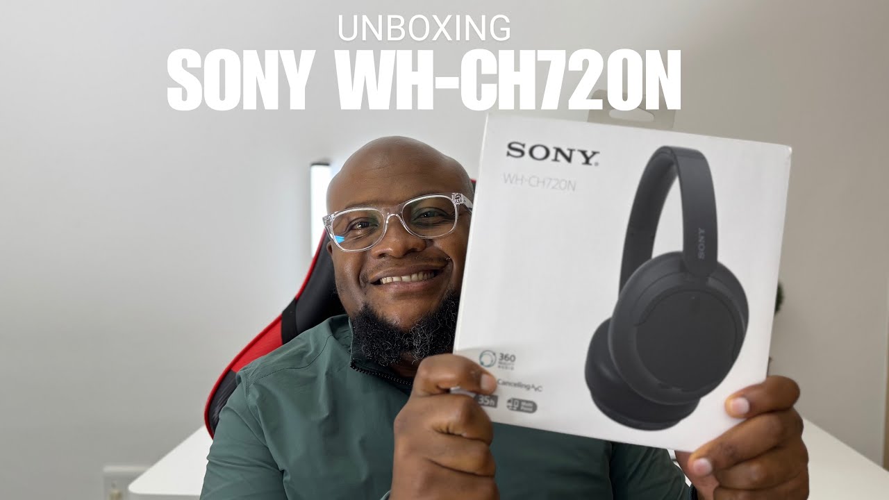 Беспроводные наушники Sony WH-CH720N &mdash; распаковка и настройка.