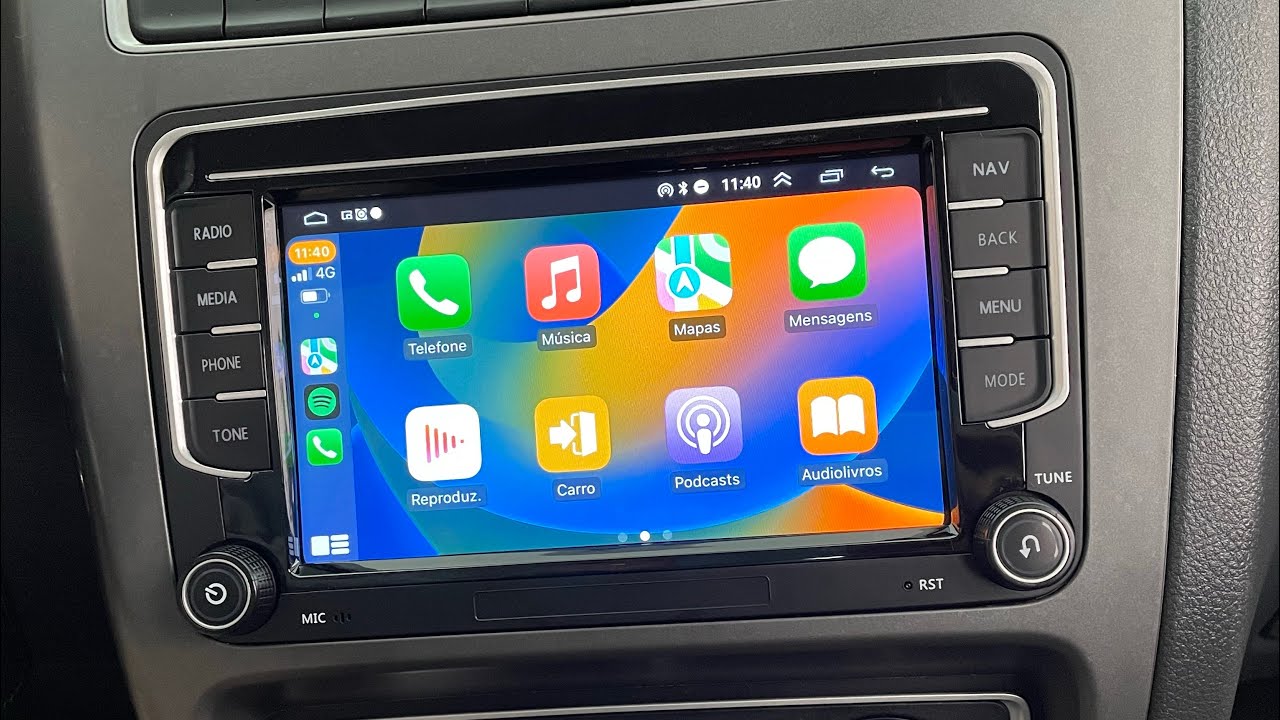 Multimídia para carros Volkswagen do Aliexpress!