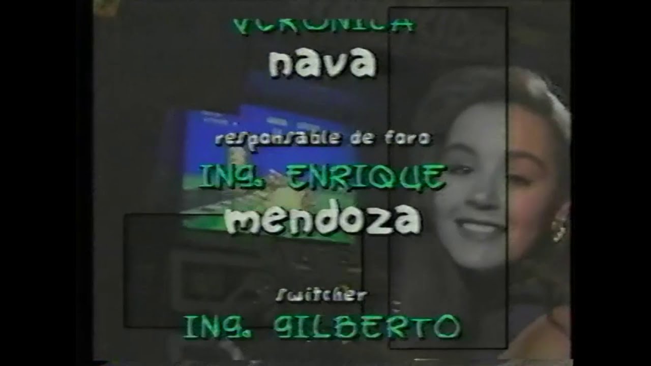 90's Television in Spanish /Mexican maybe? day time vintage retro flashback nostalgic video tape VHS