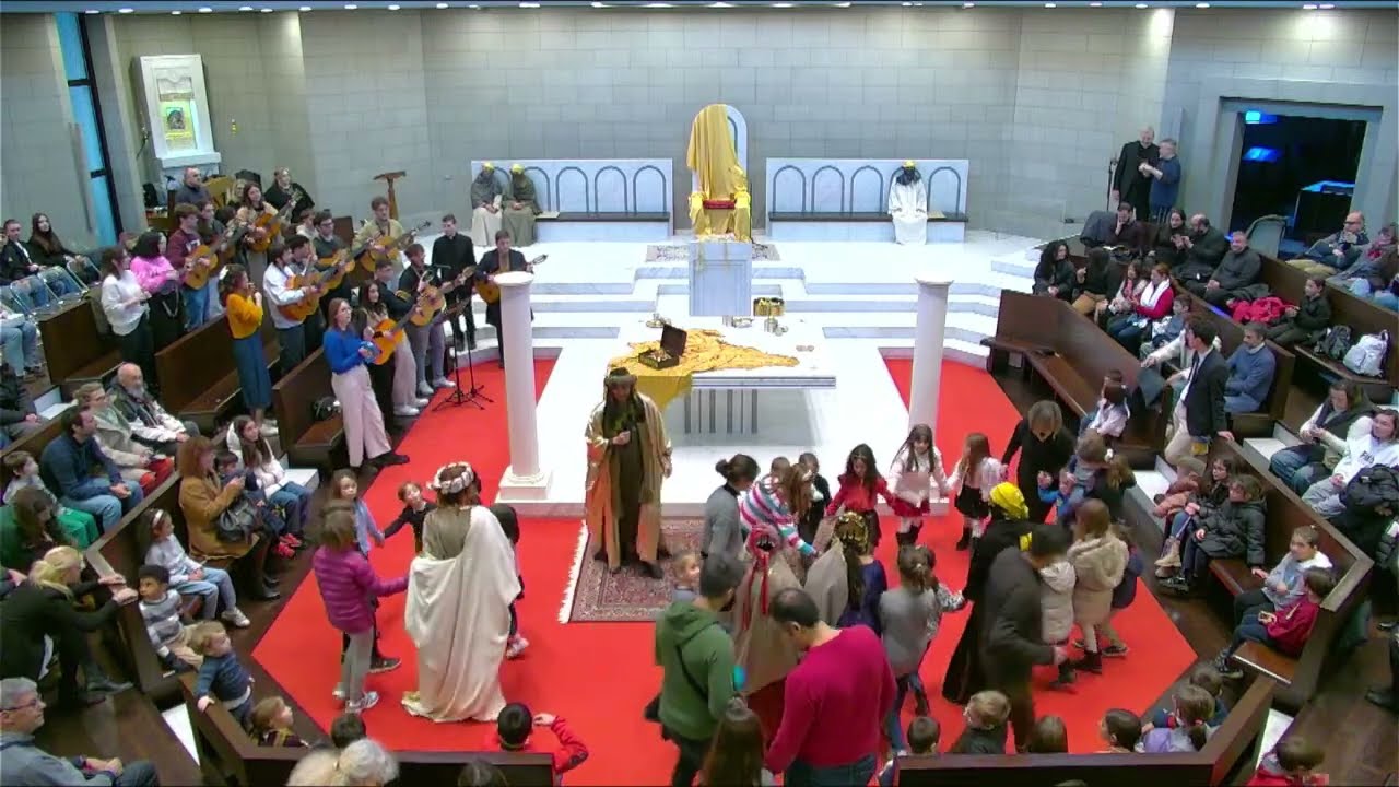 RE MAGI AL SEMINARIO REDEMPTORIS MATER DI MACERATA. 6 GENNAIO 2024