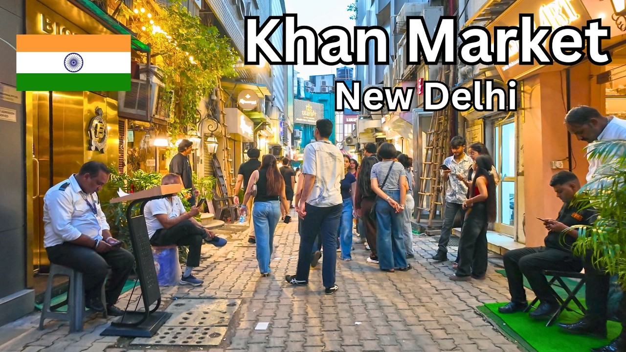 Khan Market, New Delhi 🇮🇳 | The Posh Side of Delhi (4K Walking Tour 2026)