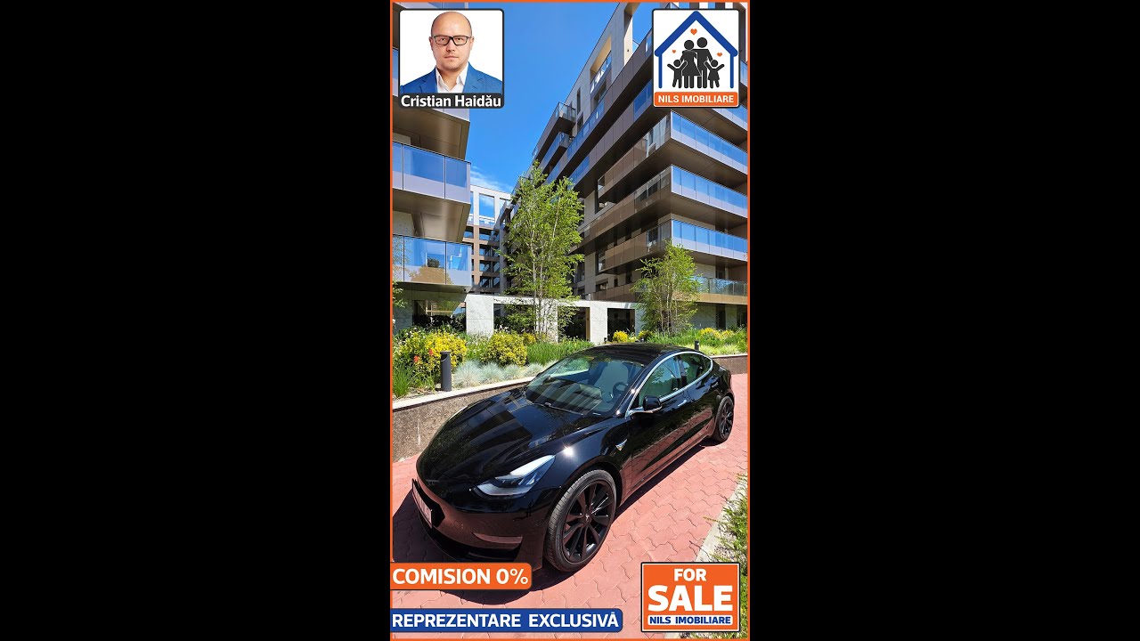 Apartament cu 3 camere, două băi, balcon și parcare subterană | Cortina 126 Pipera | NILS Imobiliare