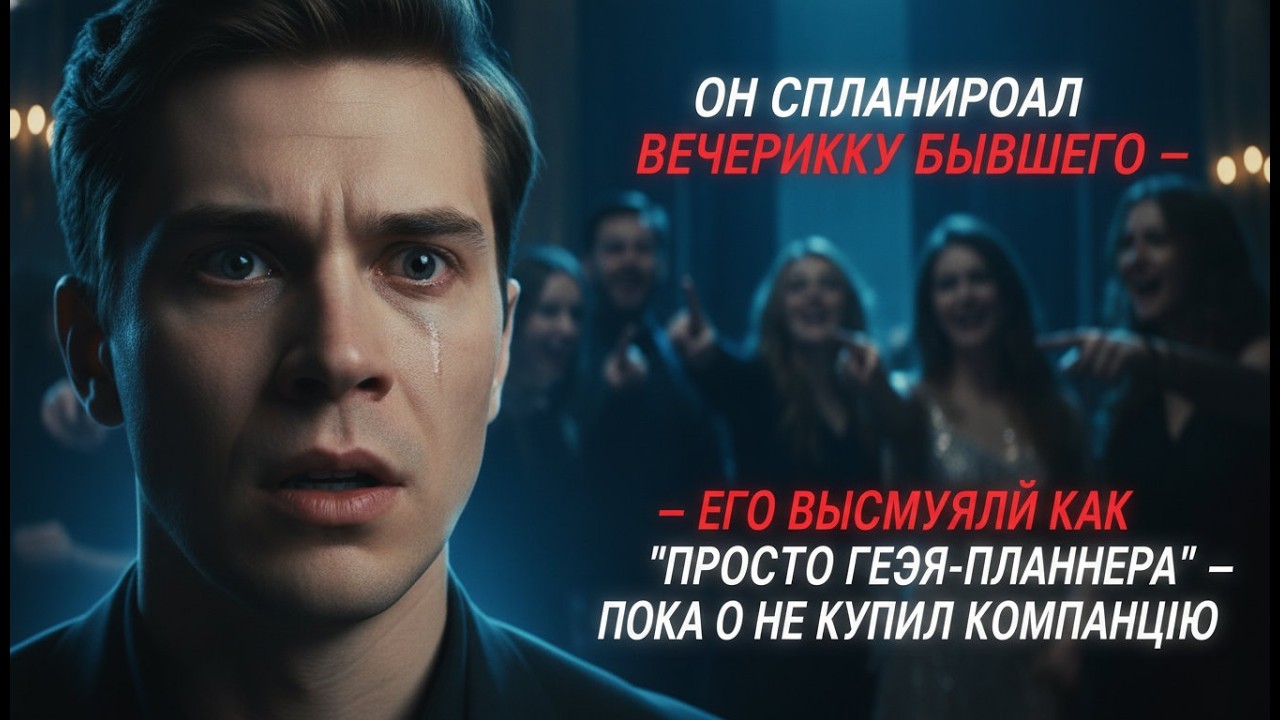 ОН ОРГАНИЗОВАЛ ВЕЧЕРИНКУ БЫВШЕГО — ЕГО ОСМЕЯЛИ КАК «ПРОСТО ГЕЯ» — ПОКА ОН НЕ КУПИЛ ФИРМУ ОТЦА