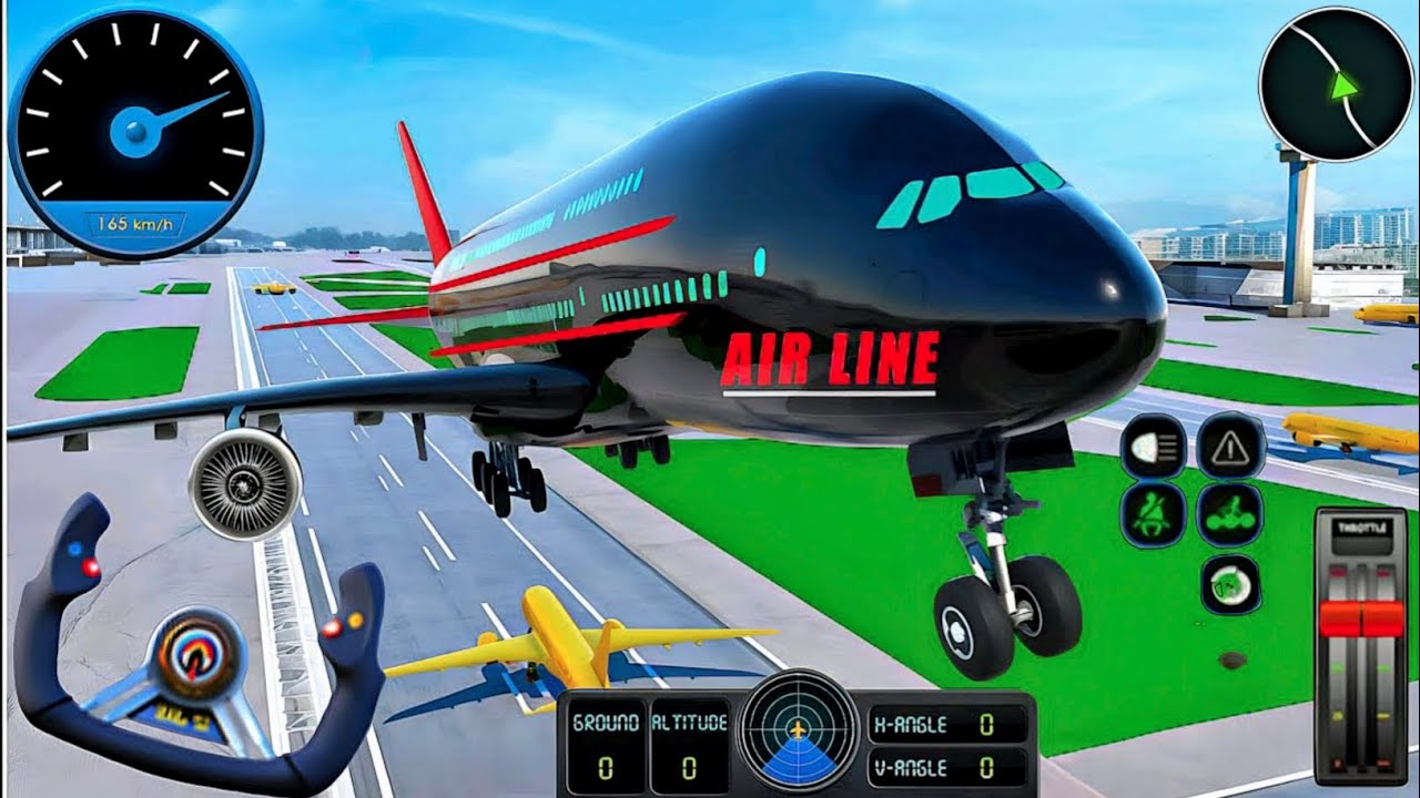 Flight Airplane City Pilot Simulator - Boeing Emergency Landing Goes Wrong 🚨✈️ - Android Gameplay