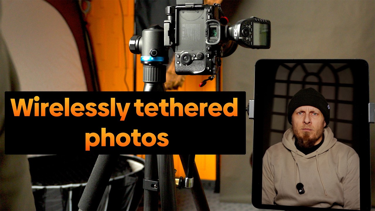How I use wireless iPad tethering when shooting photos.