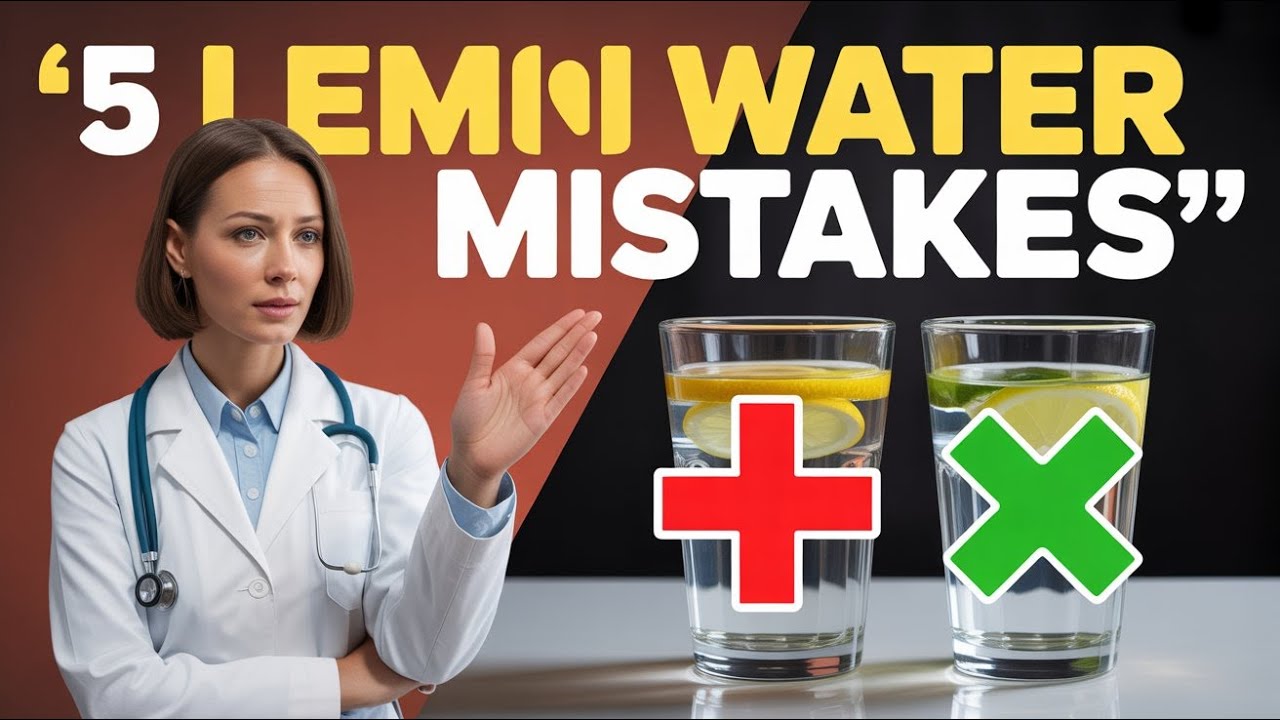5 самых распространенных ошибок при употреблении лимонной воды, вредящих печени 🚫 (Не пейте ее не...