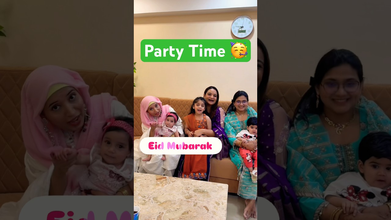 This is how we did our Eid party 😍