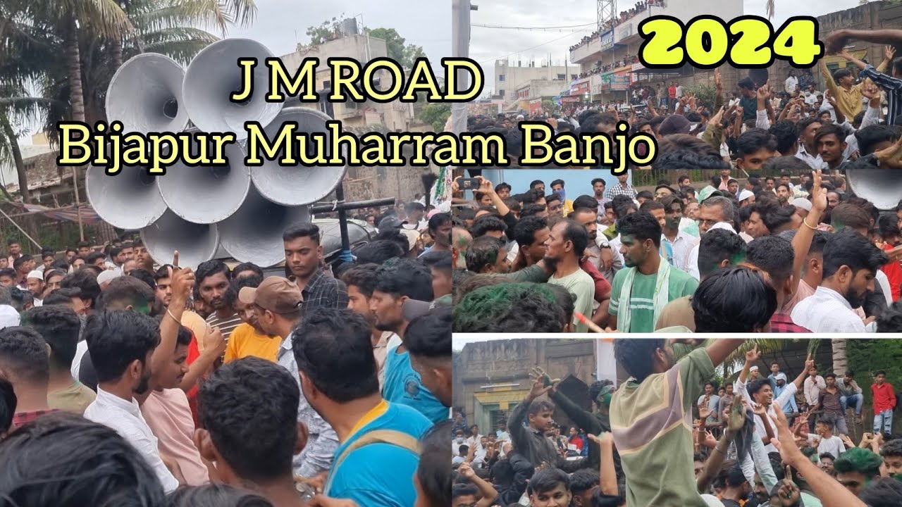 Bijapur Moharram Banjo | J M Road Bijapur | 2024