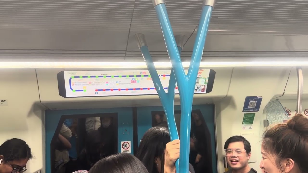 RapidKL Siemens Inspiro (101): Tun Razak Exchange (TRX) to Merdeka. 
