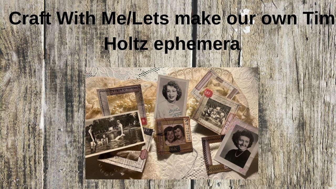 CRAFT WITH ME/ MAKING OUR OWN/#timholtz LAYERED FRAMES
