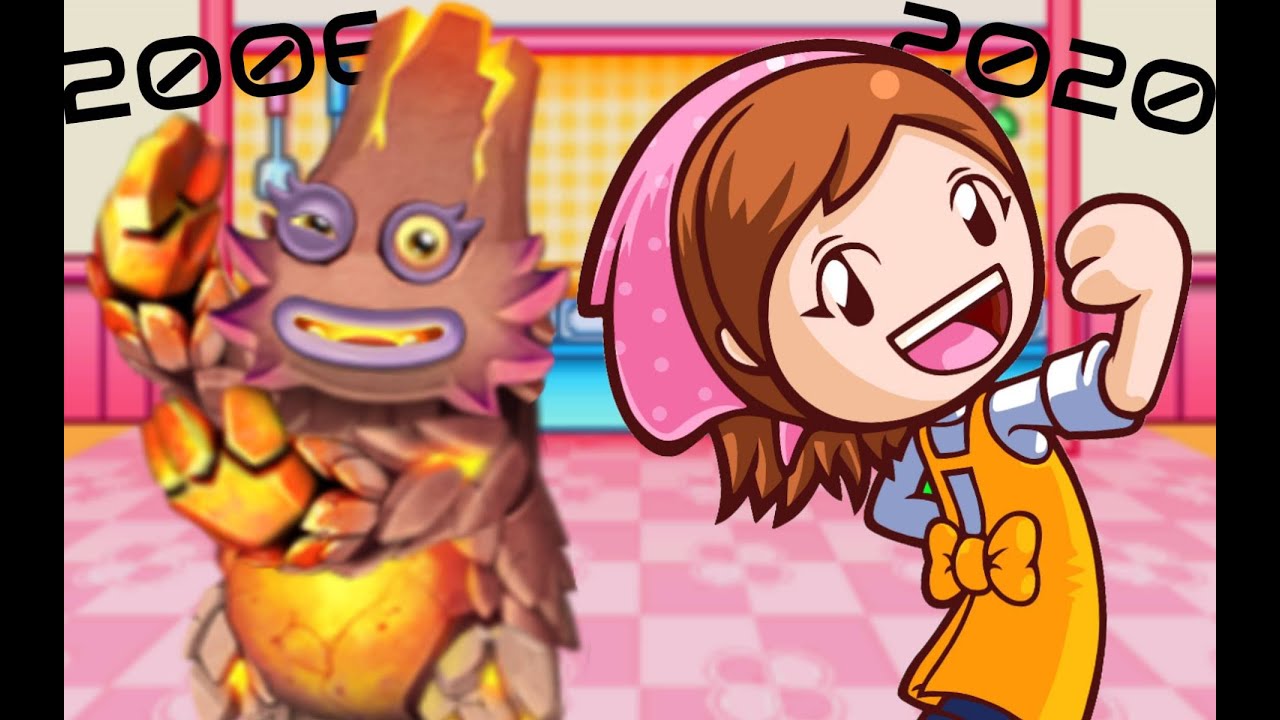 Evolution of Cooking Mama 2006 - 2020