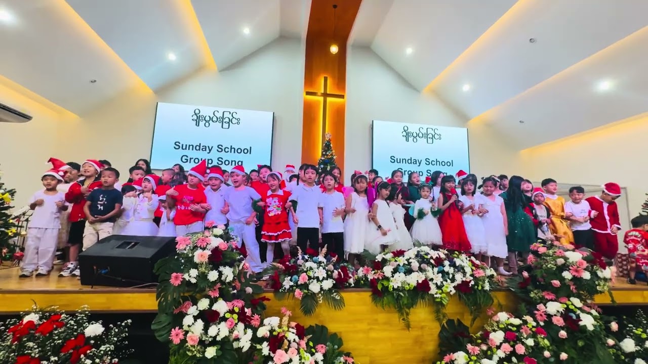 21.12.2025 - Grace Church in Chiang Mai (Sunday School Children)❤️